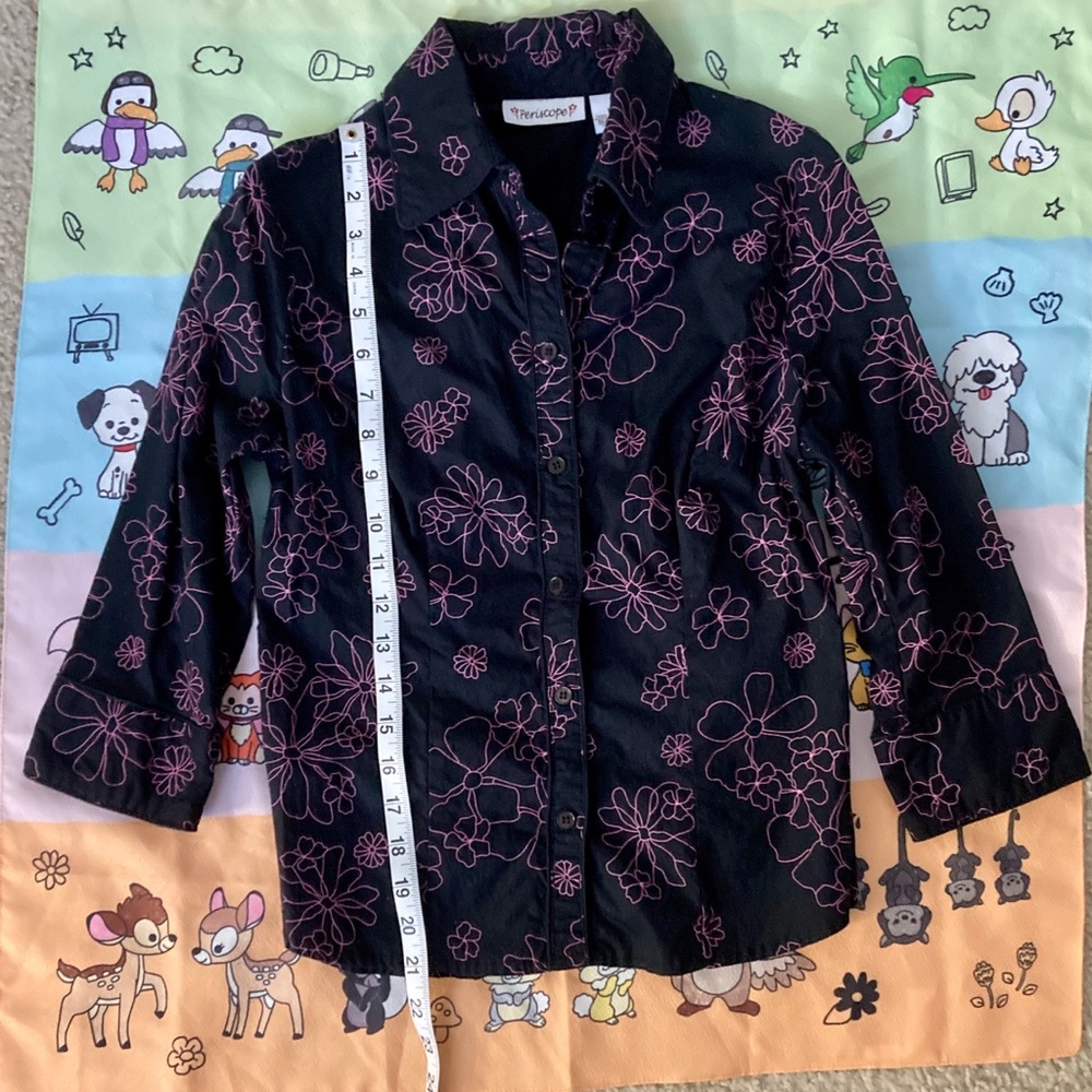 Gifted Periscope Medium Button Up Blouse